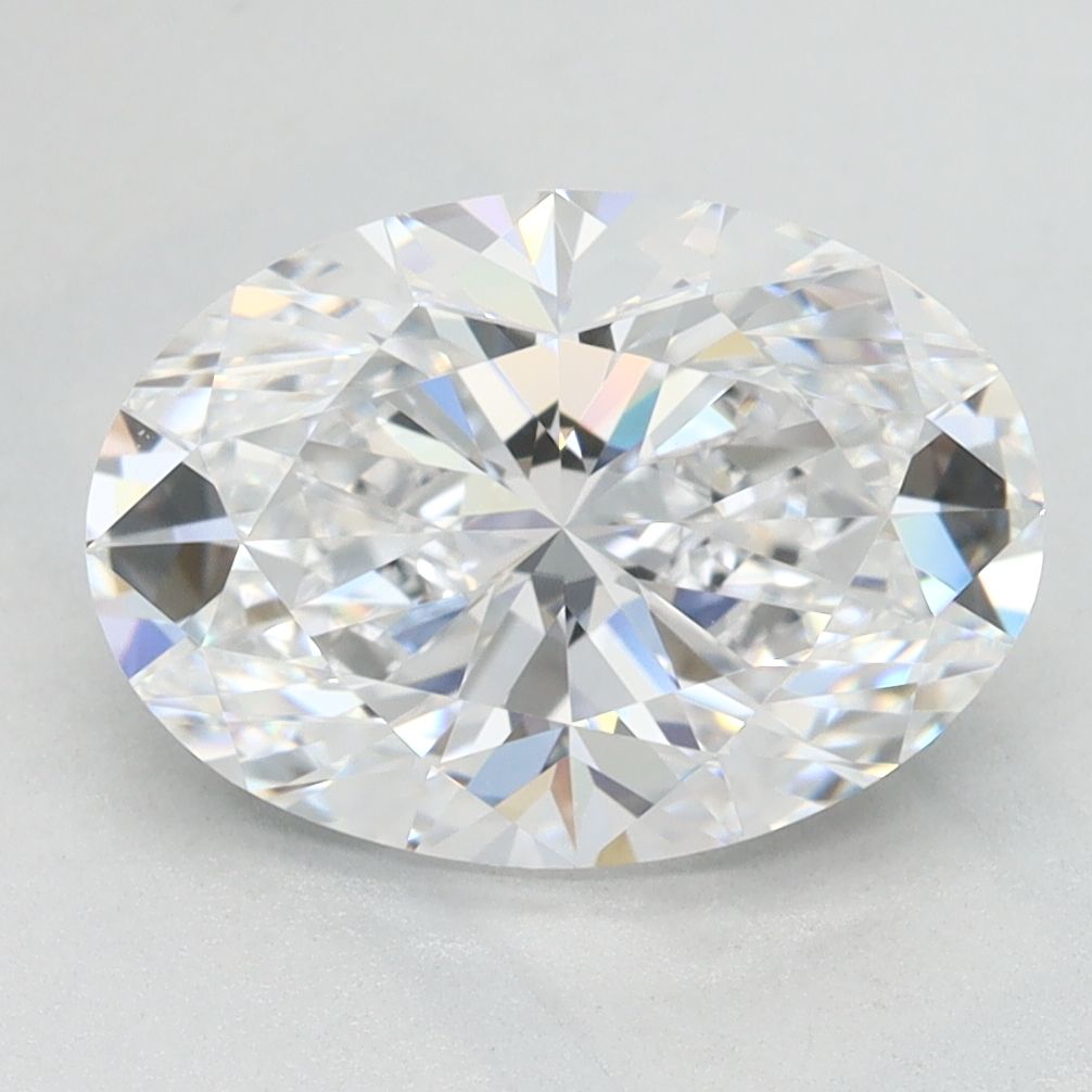 2.56 ct. oval Lab Grown Diamond front image