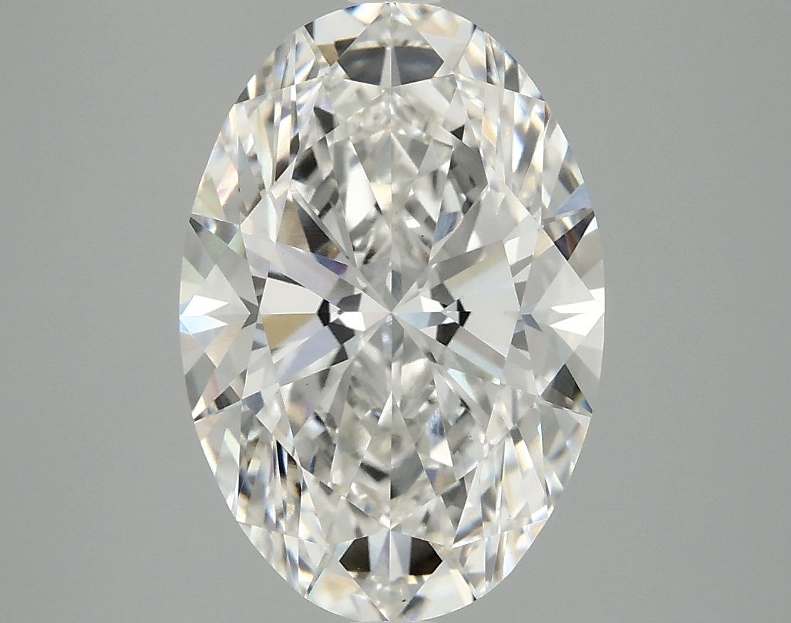 4.07 ct. oval Lab Grown Diamond front image