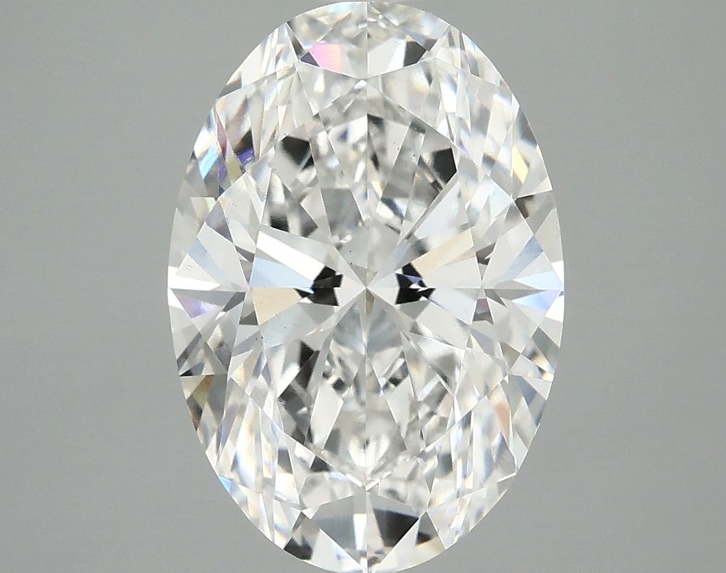 3.67 ct. oval Lab Grown Diamond front image