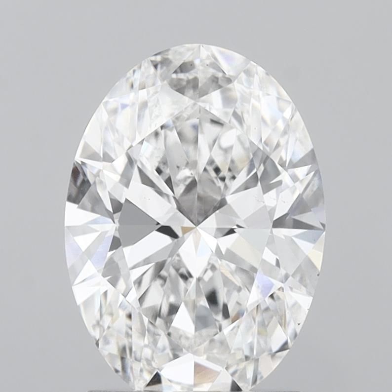 2.00 ct. oval Lab Grown Diamond front image