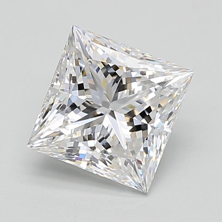 3.04 ct. princess Lab Grown Diamond front image