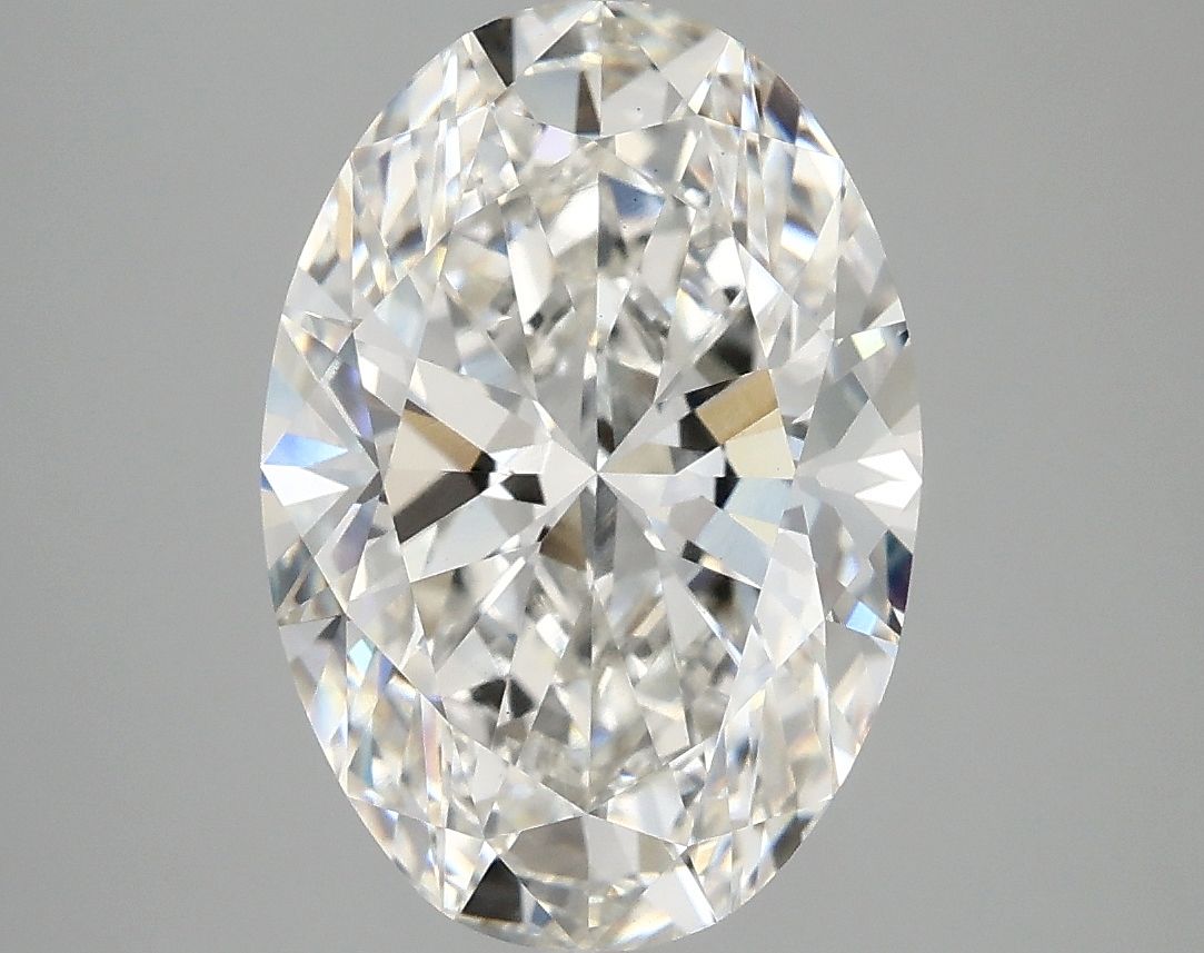 4.06 ct. oval Lab Grown Diamond front image