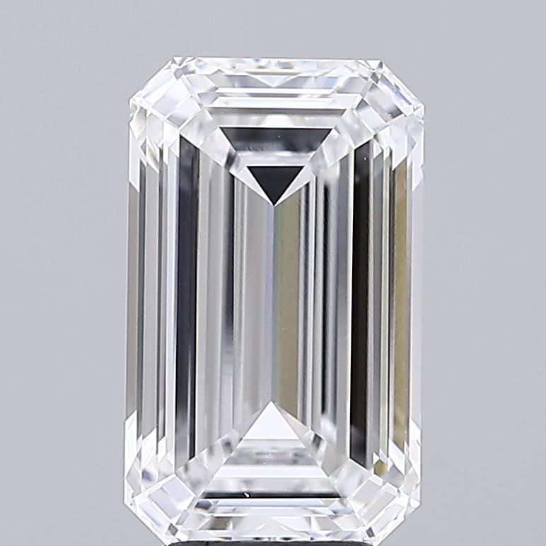 5.08 ct. emerald Lab Grown Diamond front image