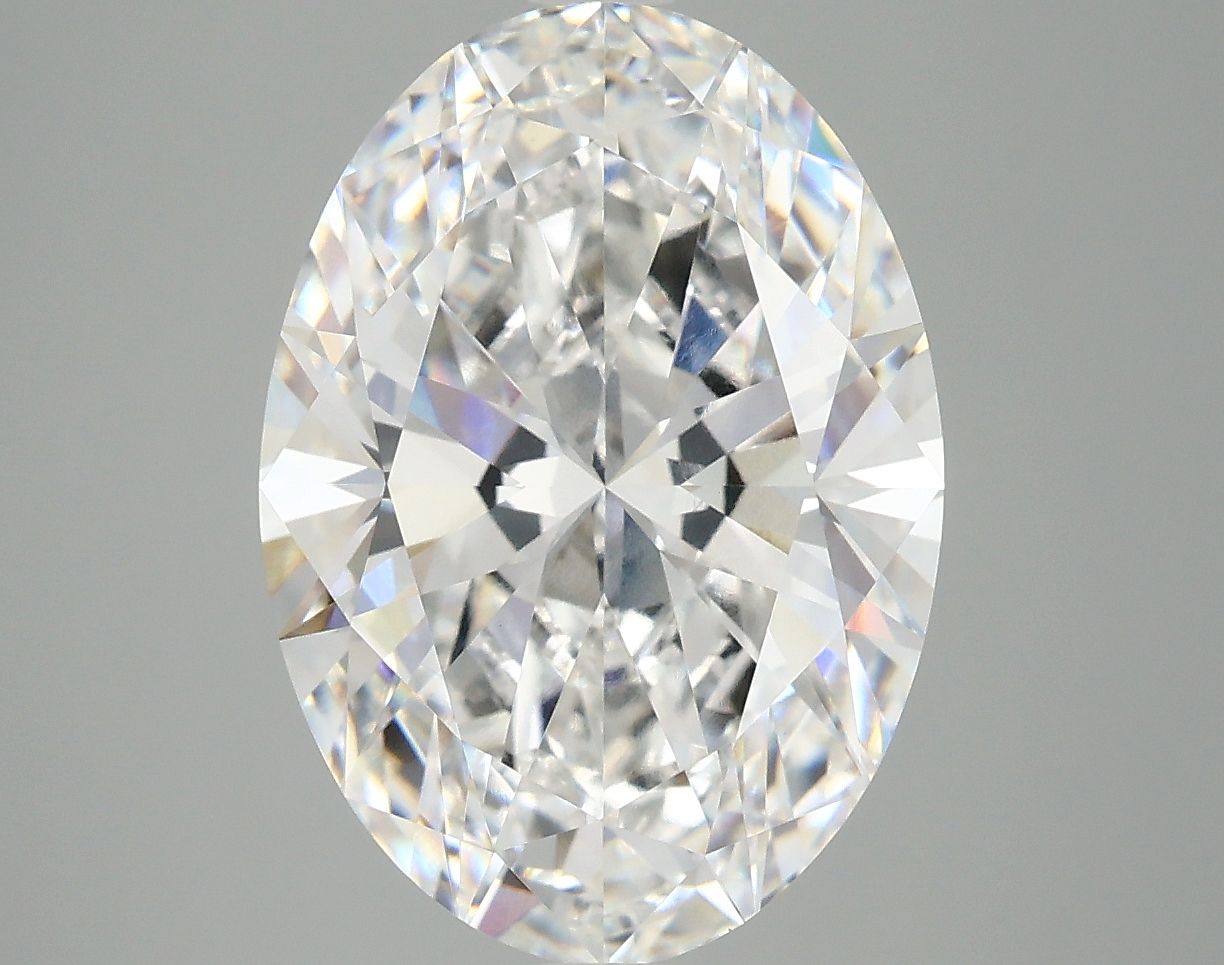 5.02 ct. oval Lab Grown Diamond front image