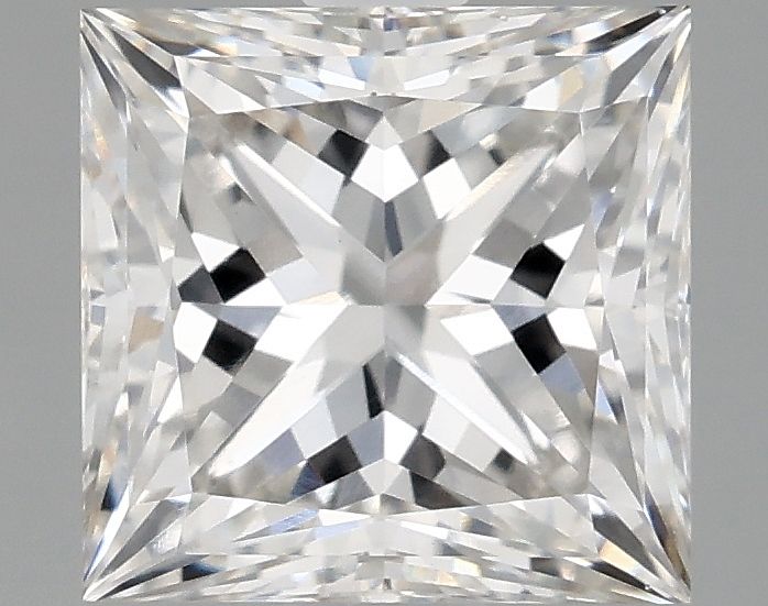 2.10 ct. princess Lab Grown Diamond front image