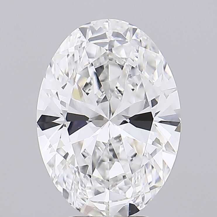 5.06 ct. oval Lab Grown Diamond front image