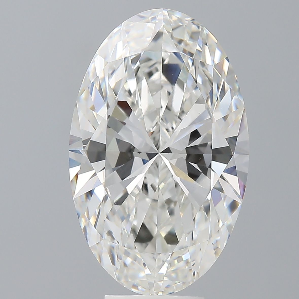 7.59 ct. oval Lab Grown Diamond front image
