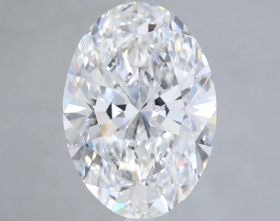 5.08 ct. oval Lab Grown Diamond front image