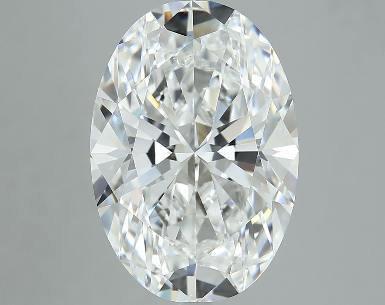 8.06 ct. oval Lab Grown Diamond front image