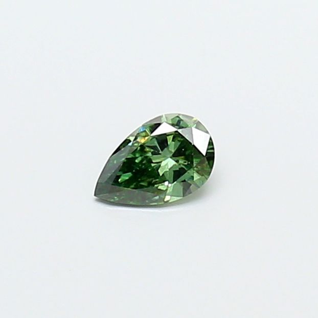 0.17ct Pear GREEN VS1