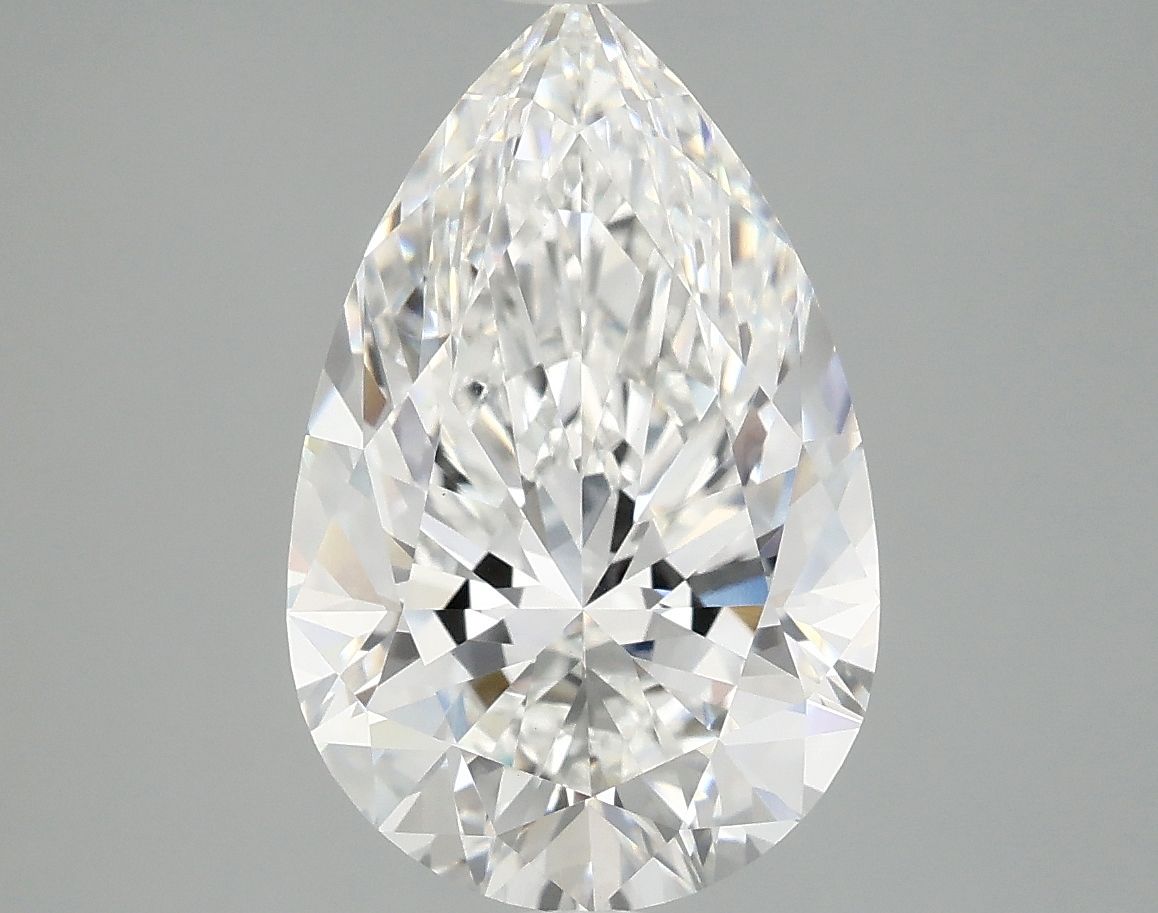 4.10 ct. pear Lab Grown Diamond front image