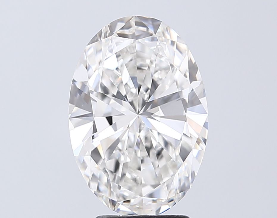 3.41 ct. oval Lab Grown Diamond front image