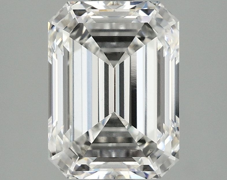 2.59 ct. emerald Lab Grown Diamond front image