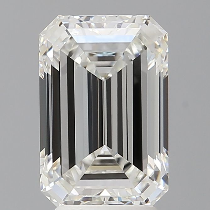 3.60 ct. emerald Lab Grown Diamond front image