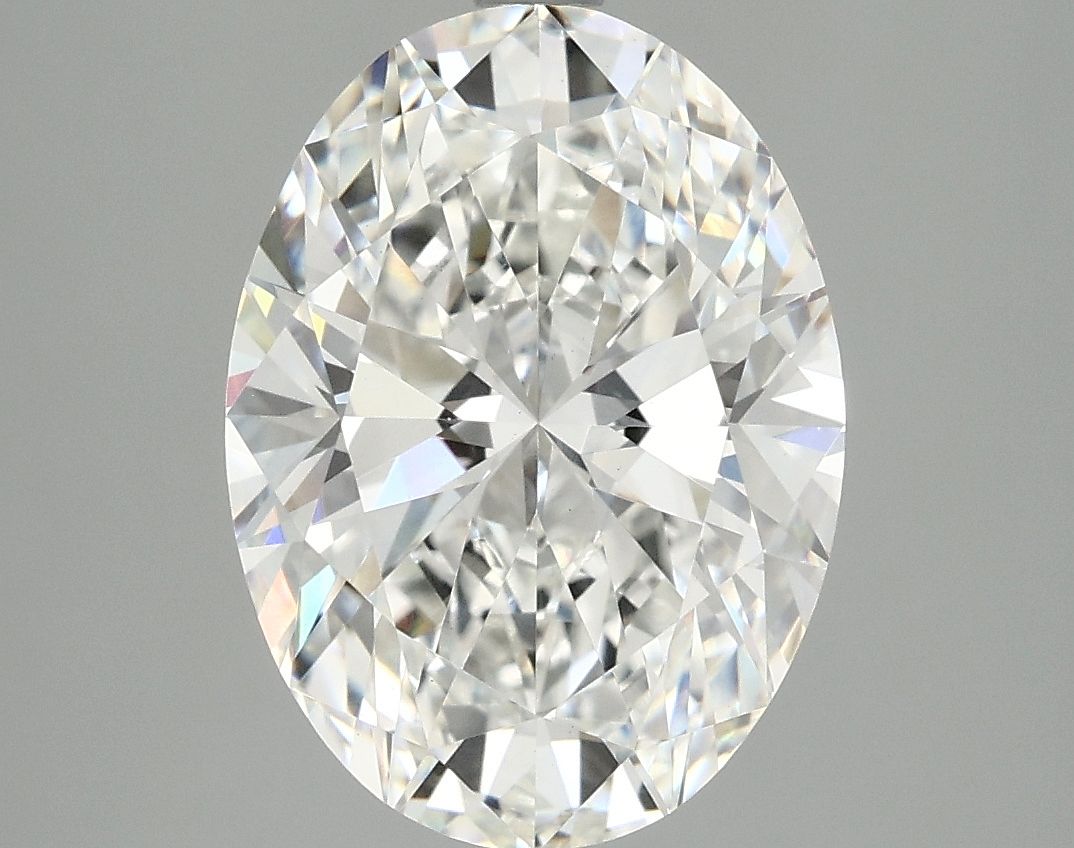 3.94 ct. oval Lab Grown Diamond front image