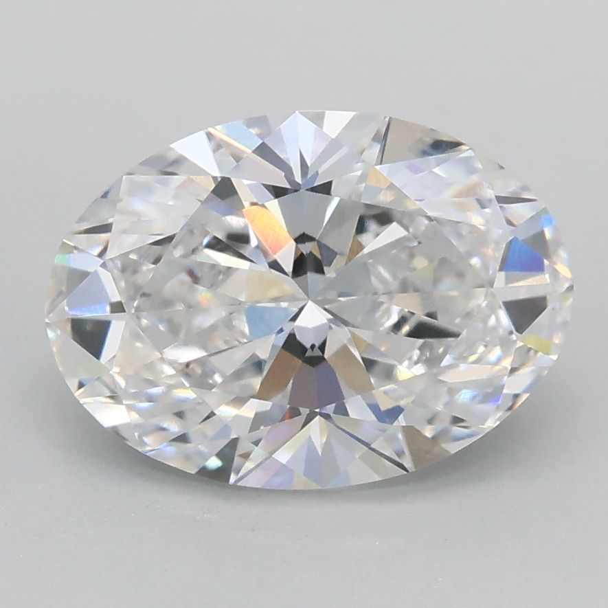 2.08 ct. oval Lab Grown Diamond front image
