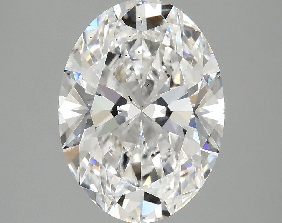 3.10 ct. oval Lab Grown Diamond front image