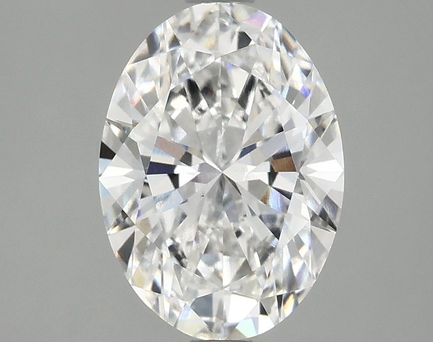 2.10 ct. oval Lab Grown Diamond front image