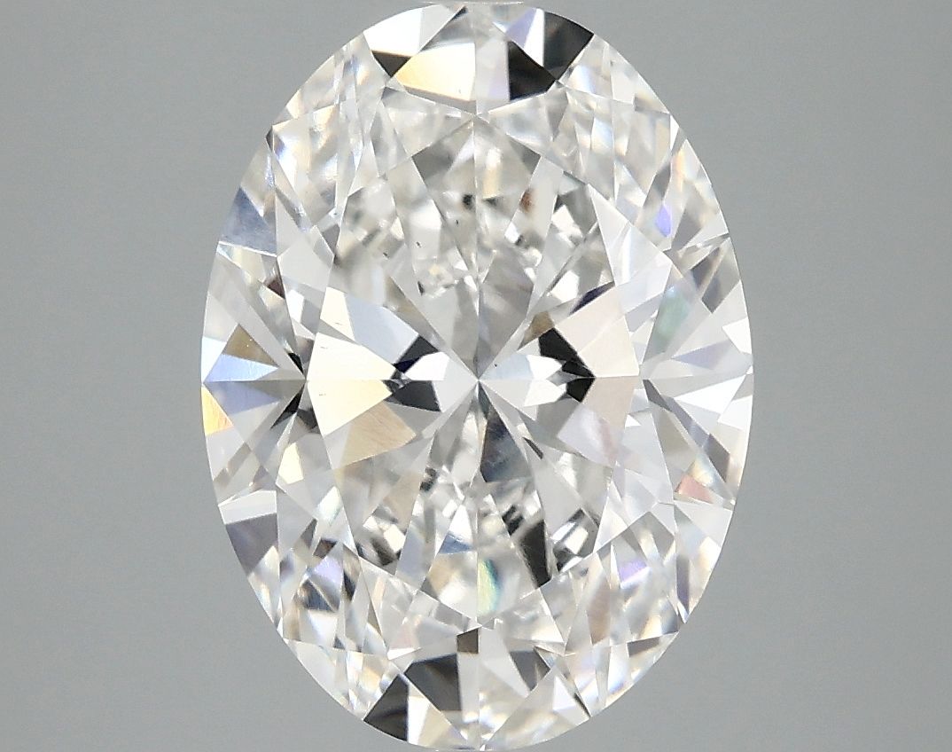 4.07 ct. oval Lab Grown Diamond front image