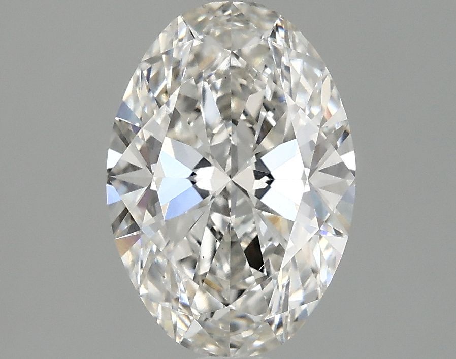 1.70 ct. oval Lab Grown Diamond front image