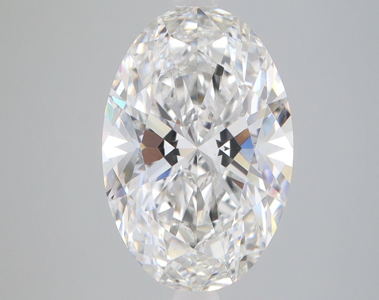 4.14 ct. oval Lab Grown Diamond front image