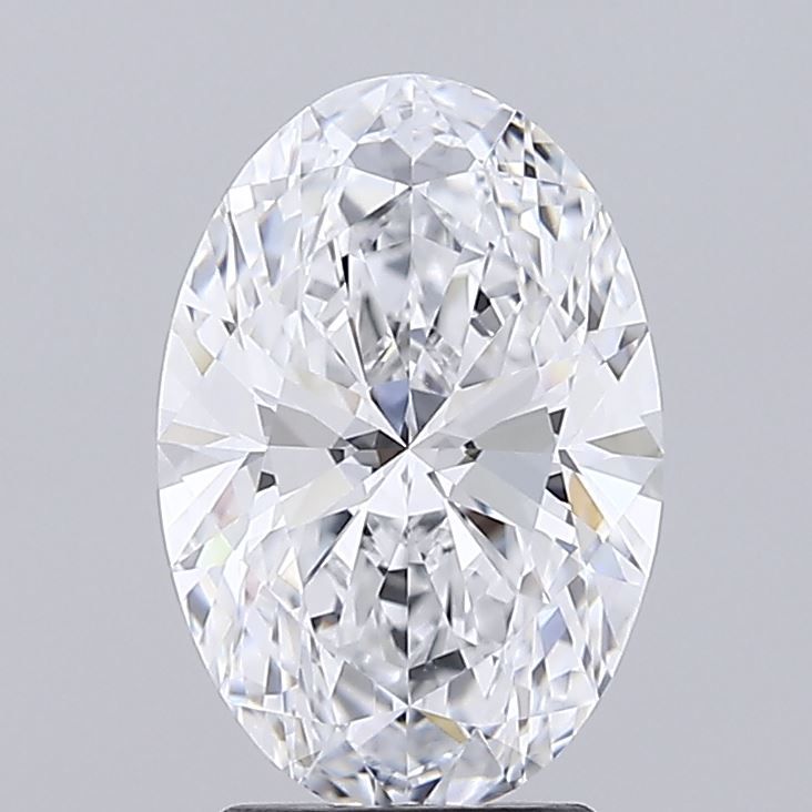 3.08 ct. oval Lab Grown Diamond front image