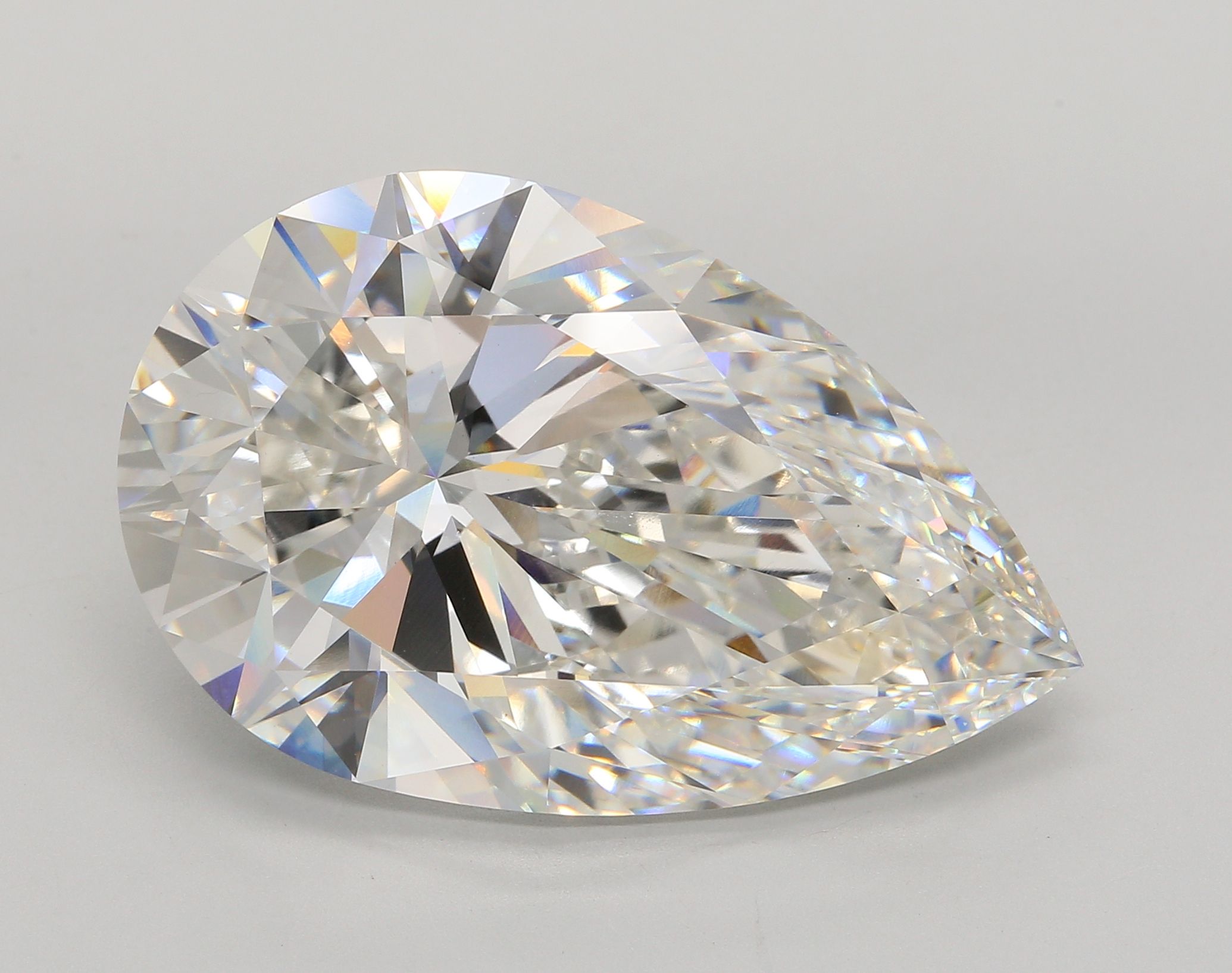 31.08 ct. pear Lab Grown Diamond front image