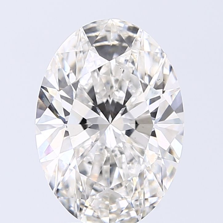 3.52 ct. oval Lab Grown Diamond front image