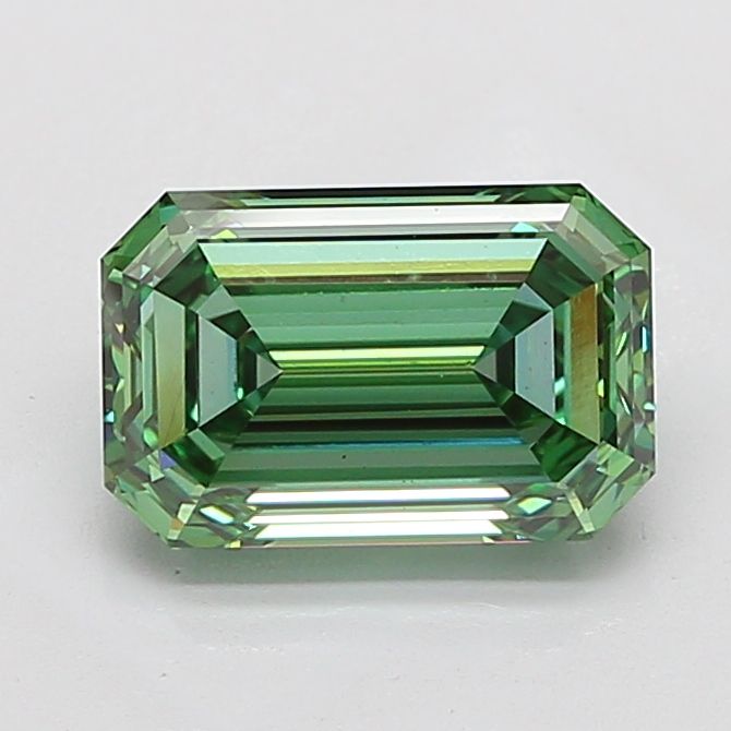 4.09 ct. emerald Lab Grown Diamond front image