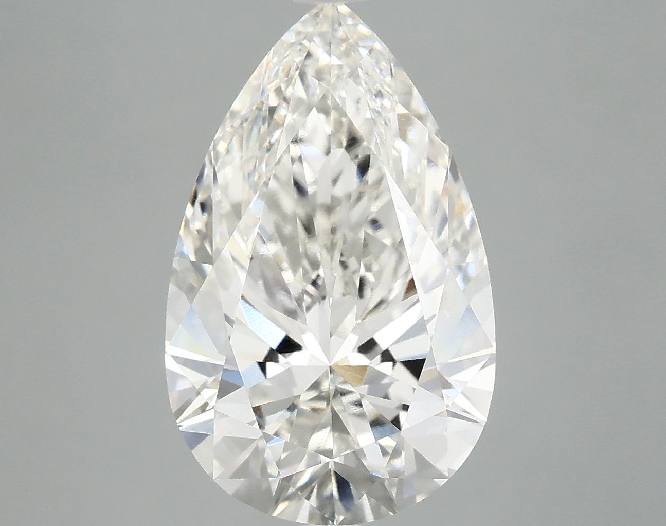 5.07 ct. pear Lab Grown Diamond front image