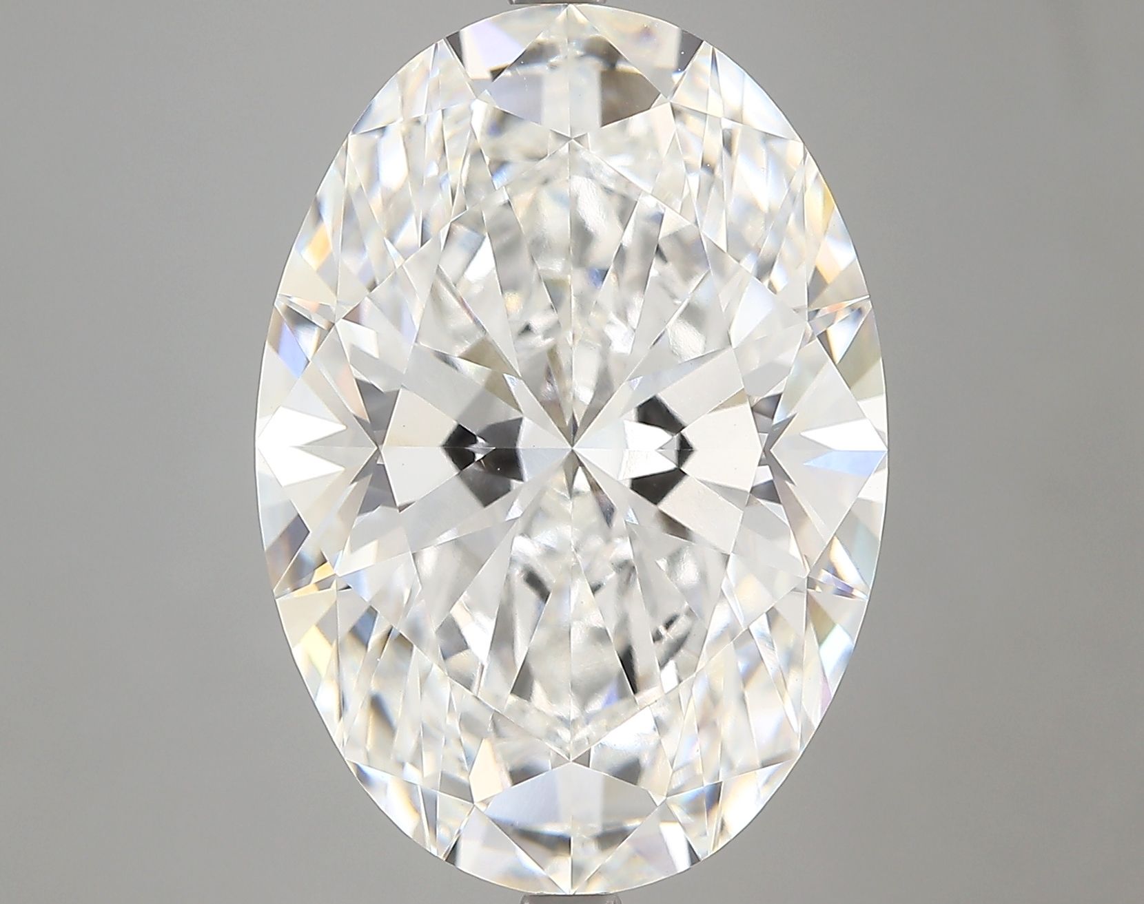 9.05 ct. oval Lab Grown Diamond front image