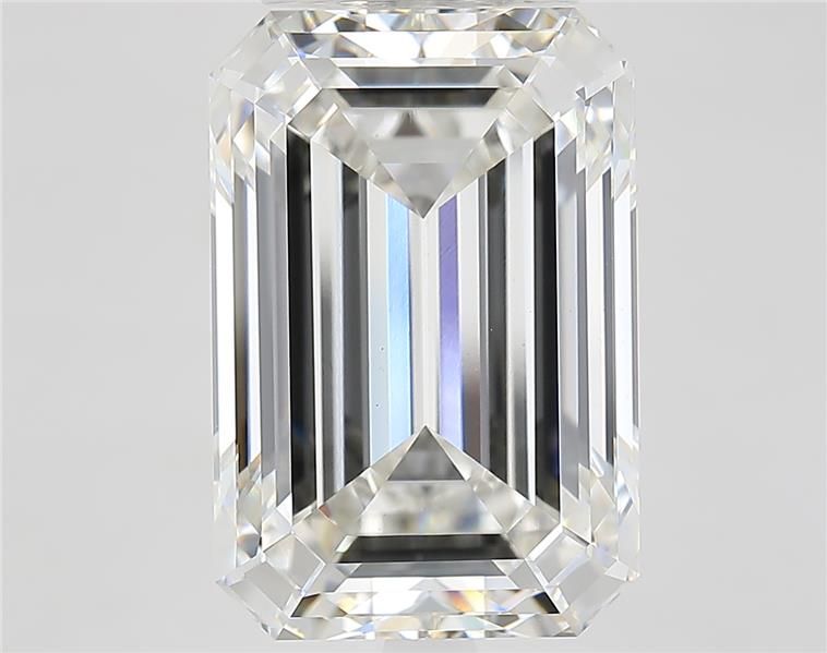 10.57 ct. emerald Lab Grown Diamond front image