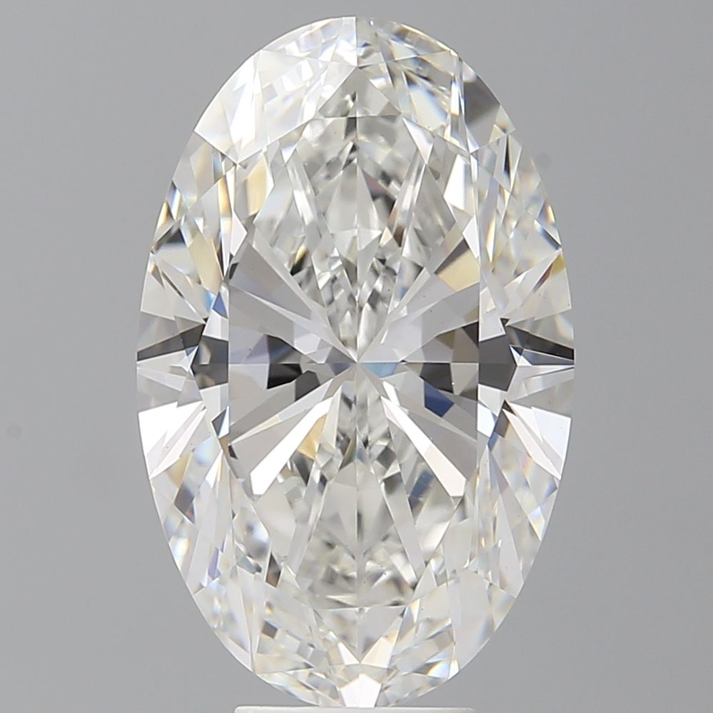 8.00 ct. oval Lab Grown Diamond front image