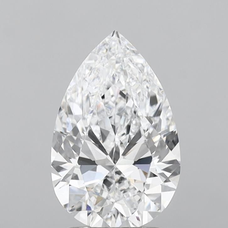 2.50 ct. pear Lab Grown Diamond front image