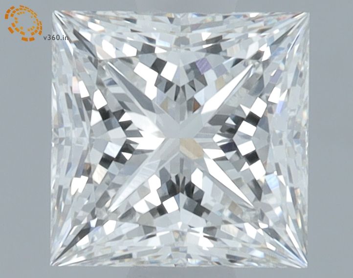 1.07 ct. princess Lab Grown Diamond front image