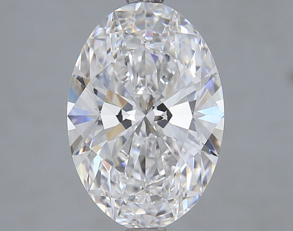 3.04 ct. oval Lab Grown Diamond front image