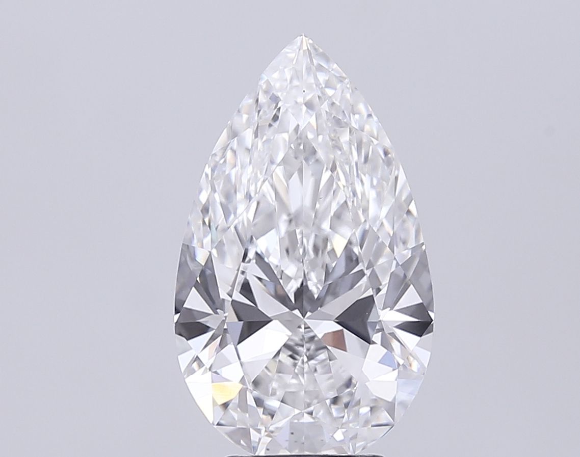 3 carat e VS2 EX Cut IGI pear diamond