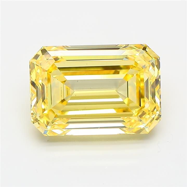 4.11 ct. emerald Lab Grown Diamond front image