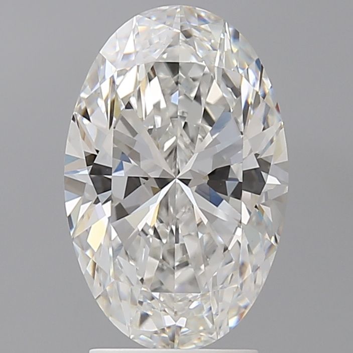3.01 ct. oval Lab Grown Diamond front image