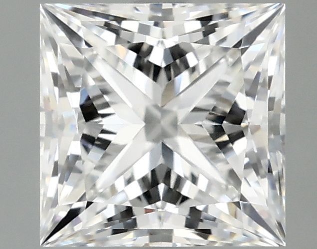 2.10 ct. princess Lab Grown Diamond front image