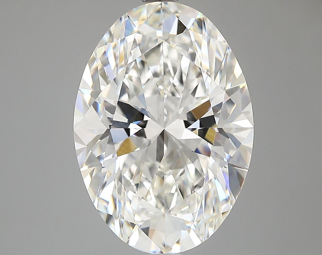 5.09 ct. oval Lab Grown Diamond front image