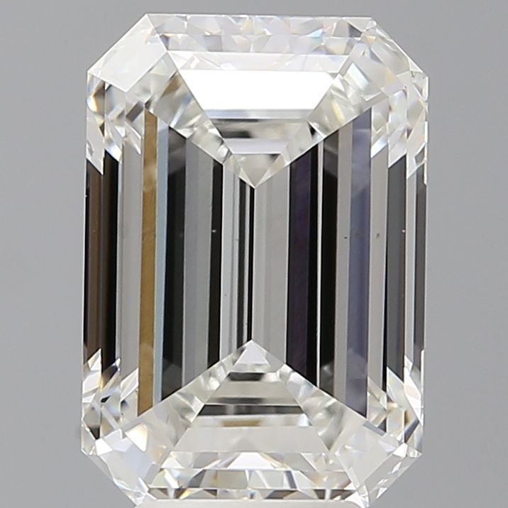 5.58 ct. emerald Lab Grown Diamond front image