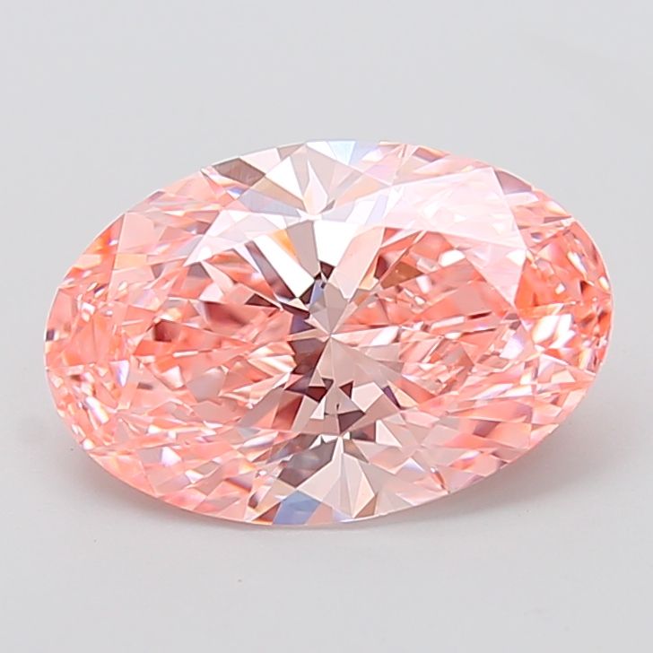 4.02 ct. oval Lab Grown Diamond front image