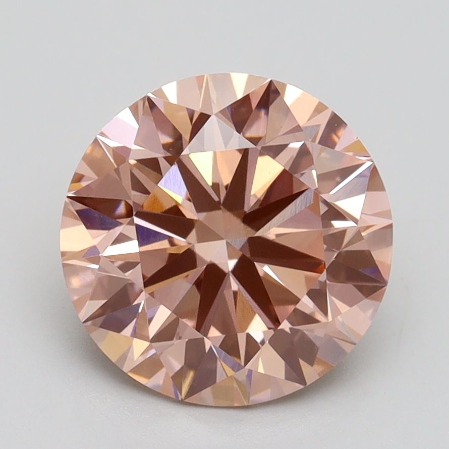 2.57 ct. round Lab Grown Diamond front image