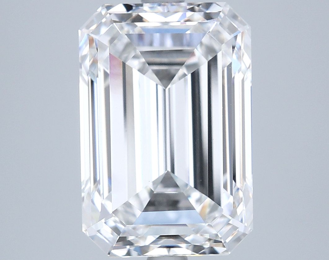 6.03 ct. emerald Lab Grown Diamond front image