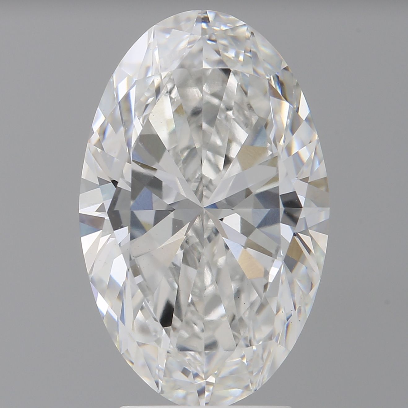4.06 ct. oval Lab Grown Diamond front image