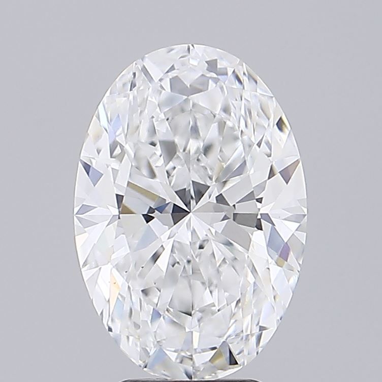3.03 ct. oval Lab Grown Diamond front image