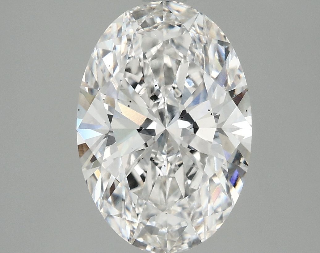 3.03 ct. oval Lab Grown Diamond front image