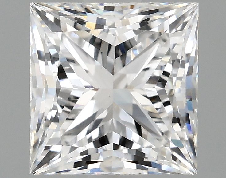 1.54 ct. princess Lab Grown Diamond front image