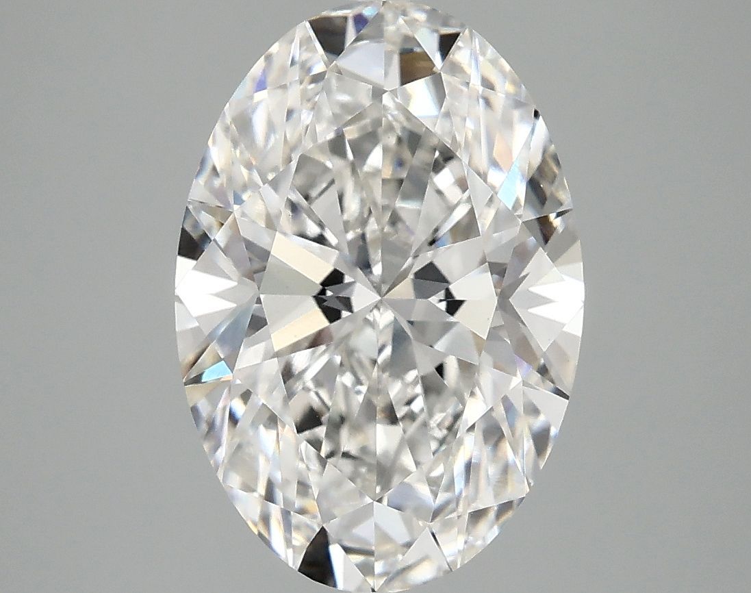 3.93 ct. oval Lab Grown Diamond front image